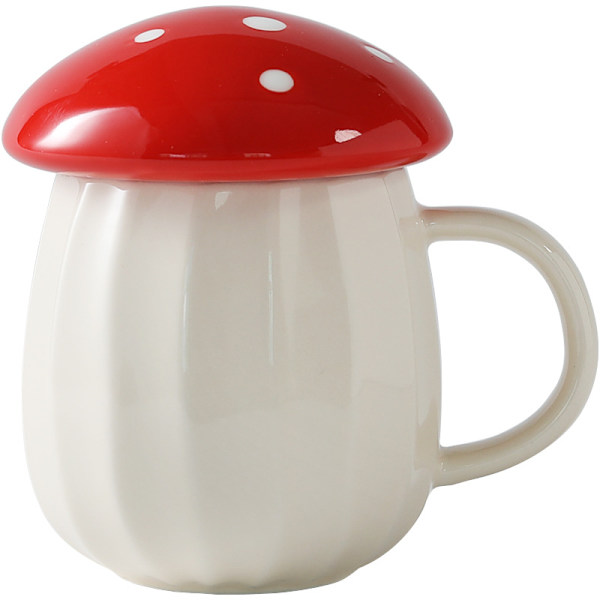 250 ml Svampar för mjölk Kaffe Te Kopp Mugg med lock Gåvor för flicka Kvinnor Födelsedag Jul Heminredning