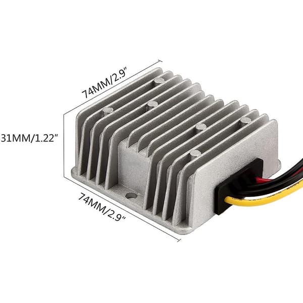 DC 24V til 48V 5A 240W Regulator Strømomformer Vanntett Modul Transformator Egnet for Golfbil
