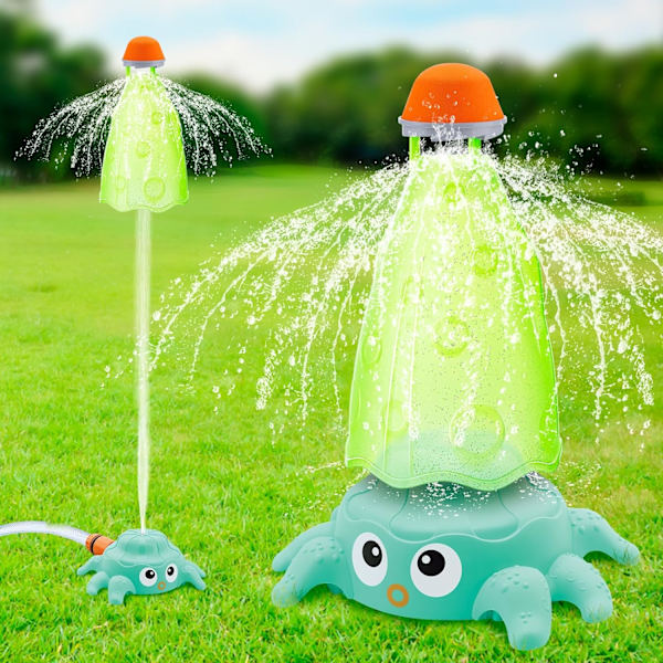 Vand-raket | Hydro Launch Vand-raket Legetøj | Sommerhave Udendørs Vandsprøjt Legetøj til Børn Småbørn | Sjov Gave til Børn 3+ År Octopus