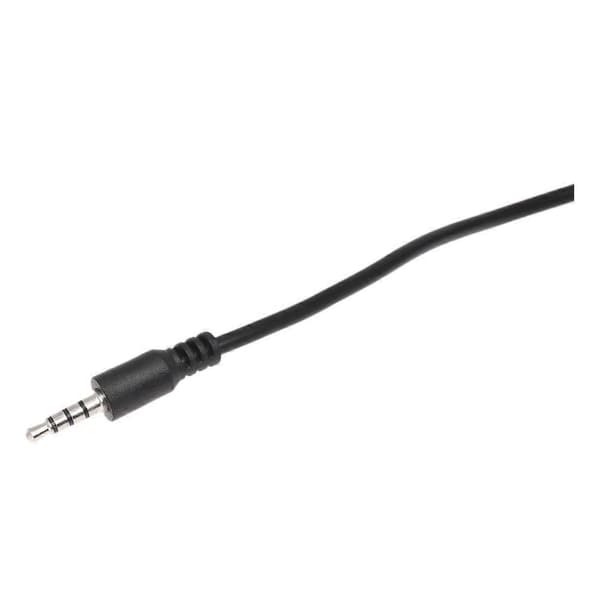 3,5 mm Plugg AUX Audio Jack til USB 2.0 Hann Lader Kabel Adapter Ledning for Bil MP3