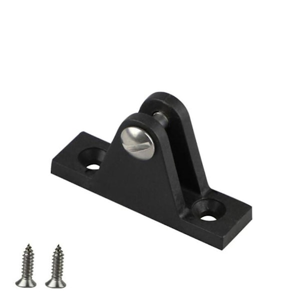 Bimini-katon hanat 12 kpl/setti 1'' korkealujuinen nylonmuovi Merivarusteet Musta Style F