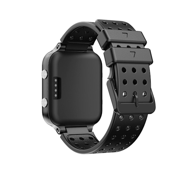 Armband för Garmin Approach S20 Monokromt Armbandsur, Silikon Ersättningsarmband för Garmin Approach S20, Mode black