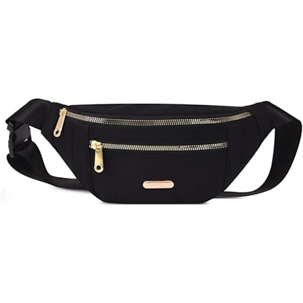 Fanny Pack Män Kvinnor Mode Festival Fanny Pack Resväska Midjeväska Lätt Justerbar Midjeväska för Löpning Promenader