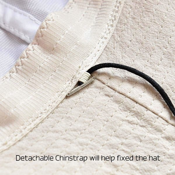 Solhat til kvinder One Size Button Decoration-pink