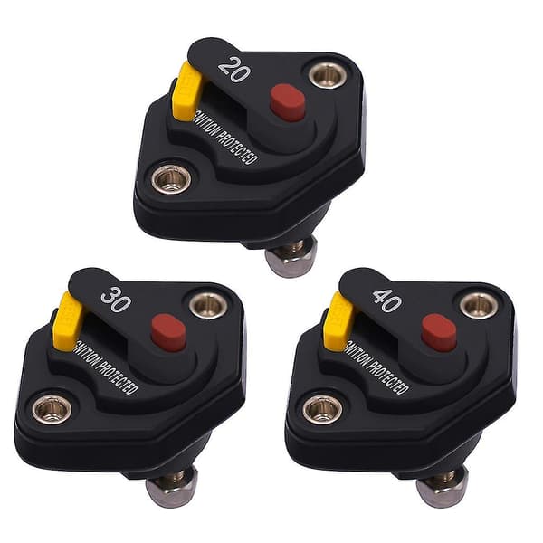 Sikringsbryter 30A Bilstereo Audio Terminal Inline Sikring Inverter