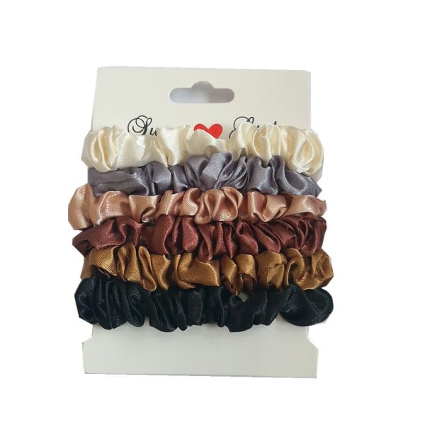 Scrunchies 6-pack Multicolor Multicolor