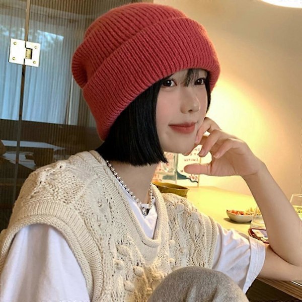 Neulottu Balaclava Hupullinen Hattu Huivi Hiihto Balaclava Pyöräily Balaclava Kauluri White