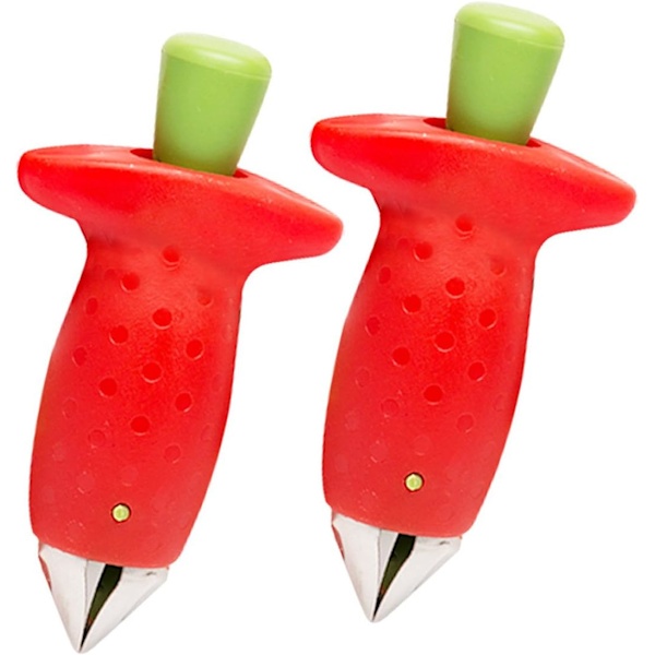 Multi Claw Strawberry Huller Stainless Steel Plasitc Fruit Berry Tomato Vegetable Top Stem Core Pit Remover