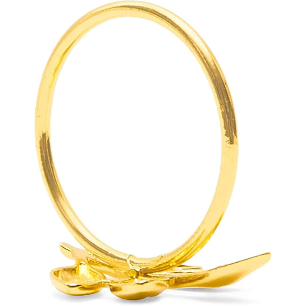 Servettringar (1,8 tum guld 12-pack)