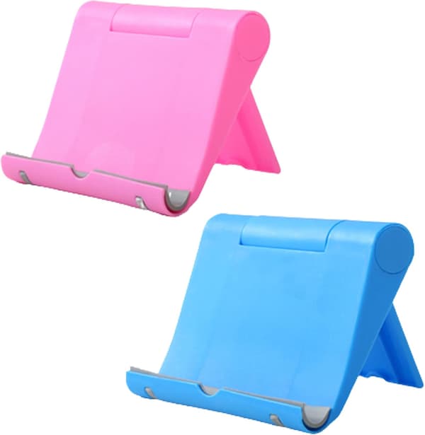 2-pack justerbart hopfällbart plastbordställ Kompatibelt med Android Universal för alla smartphones
