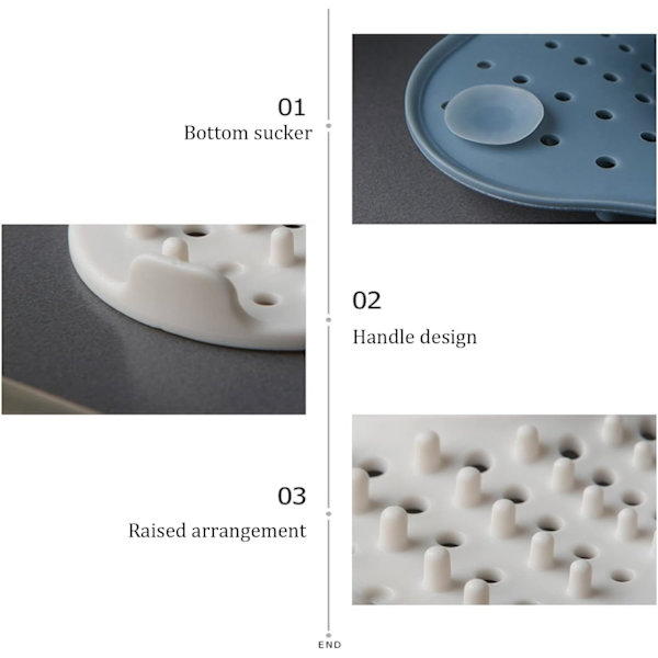 Silikon Aftapningsfilter, 3 stk. Aftapningsfilter med Sugkop, Filterbeskytter med Sugkop, Aftapningsbeskytter