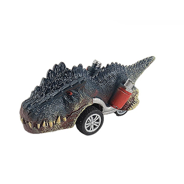 Dinosaurlegetøj til børn 3-5 år, træk dinosaurbiler tilbage til 3 4 5 6 7 år gamle drenge og piger Dino-legetøjsgaver til småbørn B