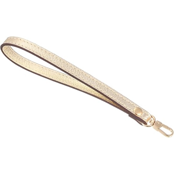 Håndledsrem, Læder Håndledsrem til Taske (Beige)