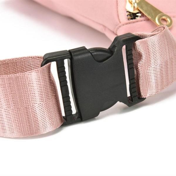 Midjeväsk Fanny Pack GRÅ grå pink