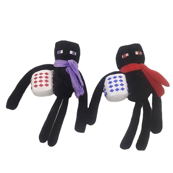 Minecraft Enderman plysch svart/lila 26 cm (FMY)