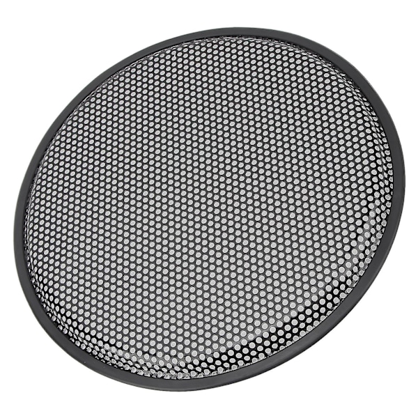 2024 12 Tommer Høytalergrill Jern Subwoofer Høytaler Sirkel Deksel Lyd Mesh Beskytter Vakt for Bil Bobil