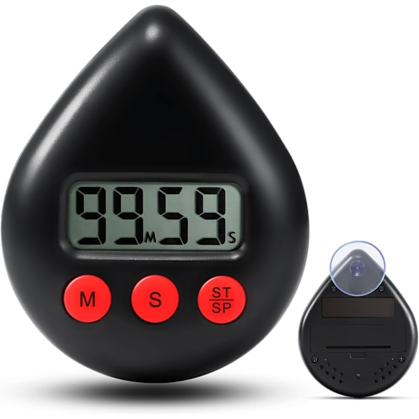 Digital Kök Timer - Nedräkningsräknare - Magnetisk Nedräkningstimer med Stor Display - Digital Visuell Timer - Kök