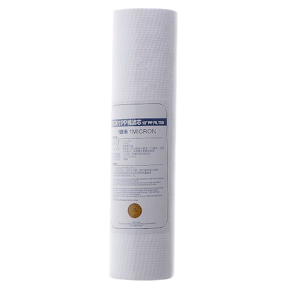 10\" Vandrenser PP Filterpatron 1 Mikron Sigte Sediment Udskiftning 150g