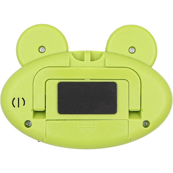 Digital Kök Timer LCD Stor Söt Cartoon Djur Nedräkningstimer för Matlagning Baka Sport Spel (Grön)
