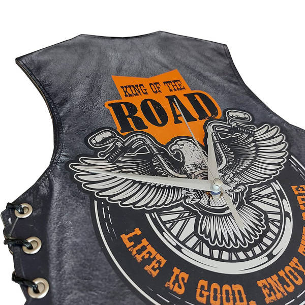 Motorcykelgaver Harley-Davidson vægur Pendulum ur vægdekorationer Mand Fru Gift A