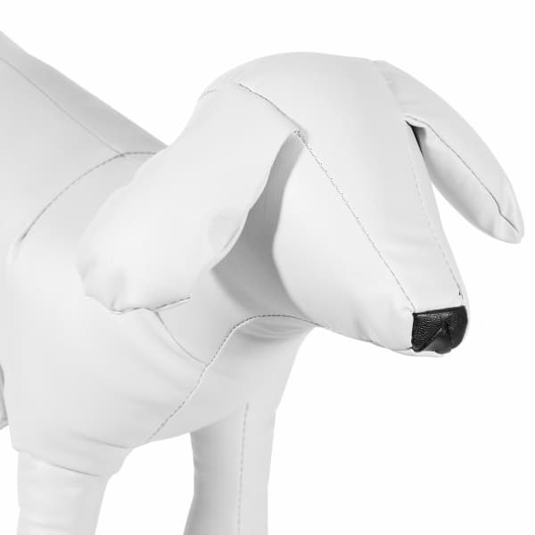 Läderhunddockor Stående Stativ Hundmodeller Leksaker Djuraffär Displaydocka