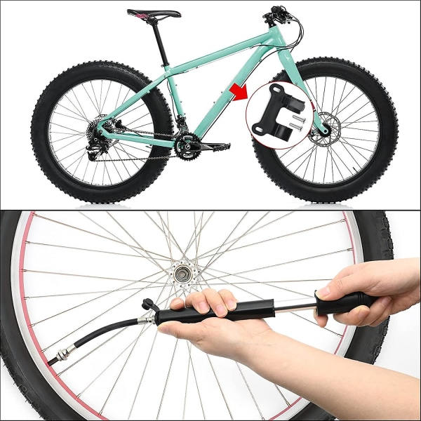 Cykelpump, Bärbar Högtrycks Minipump, För Landsvägscykel Och Presta