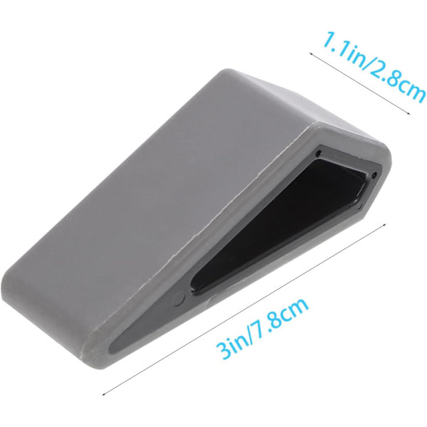 Laptop Stativ, Tiltbar Kileformet Stativ Holder Mini Bærbar Tastatur Høydejusterbare Føtter Bærbar Ventilert Stativ for Kontor Hjem 2 stk
