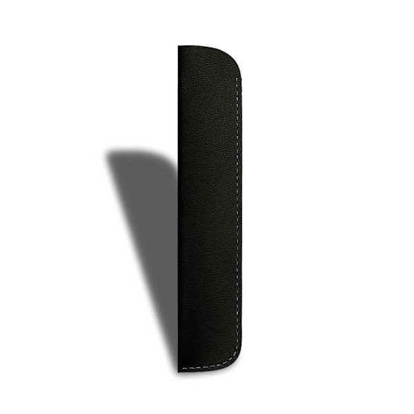 6-pak PU-lær etui for enkelt fyllepenn, mykt pennetui, kulepenn etui