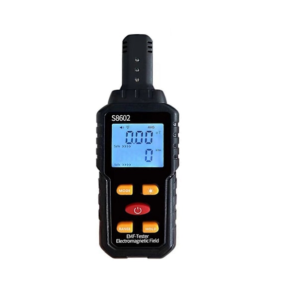 3-i-1 Strålningsdetektor Dosimeter Geiger-räknare/EMF Elektromagnetisk Testare