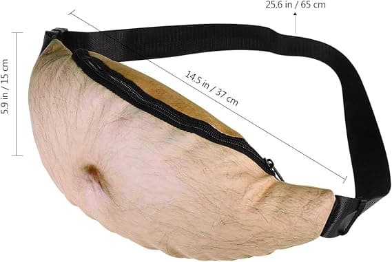 Unisex Midjeväska/Bälte Väska - Resesäkerhet Anti- Väska