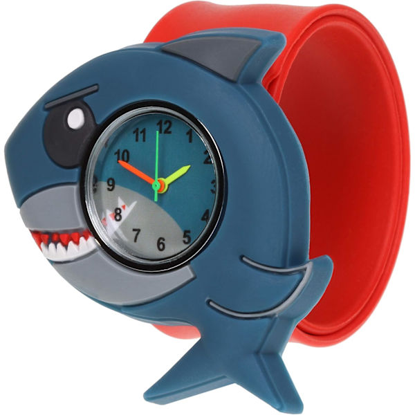 Kello Hai Merieläimistä Inspiroitu Slapwatch Nopea Sopivuus Lapsille Lasten Silikonikello Ranneke Opi Kertomaan Aika Unisex Hetkellinen Sopivuus Kaikkiin Kokoihin