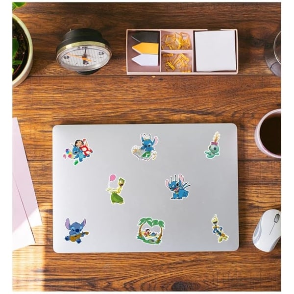 100 stk Stitch klistermærker, Lilo & Stitch klistermærker OLilo