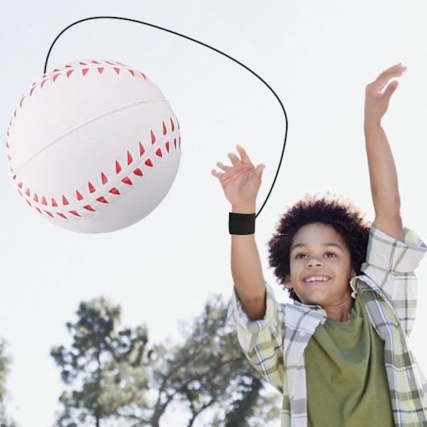 Tilbagefjedrende håndledsbold, Fjederbold på snor, Håndledsbold til sport, Håndledsrem-bold, øvelser til reaktion Baseball