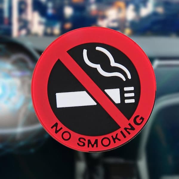 Plastlogo-klistremerke for påminnelse om bruk