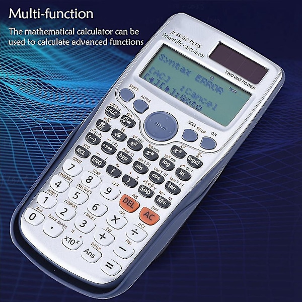 Fx-991es-plus Kalkulator 417 Funksjoner Universitetsstudenter Kontor