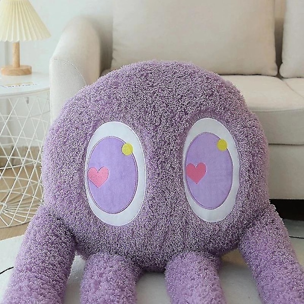 Plush Oktopus Alien Leke - Stoppet Langbeint Pute Sofa Dekor green 100cm
