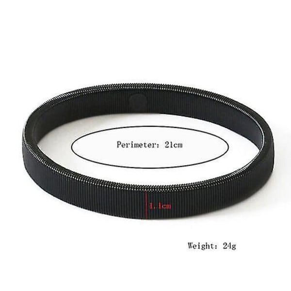 3 stk Mansjettknapper for menn og kvinner Armbånd Sløyfe Elastisk metallarmbånd