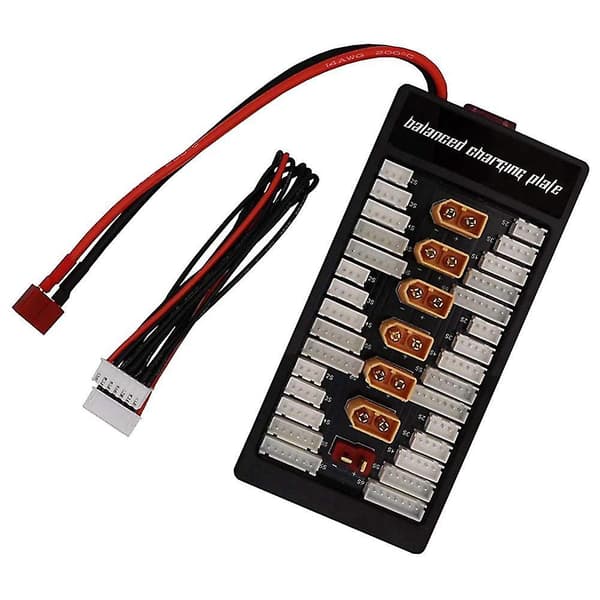 Multi 2s-6s Parallell Balansert Laderbrett Xt60 Plugg For Rc Batteri