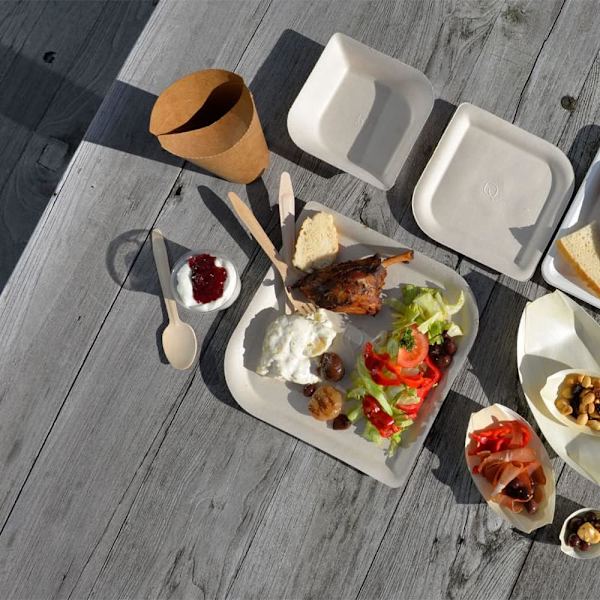 16 cm engångsskedar i trä, det FSC-märkta valet av träbestick för dina engångsbestick (100-pack) Spoon