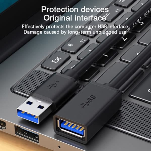 USB-förlängningskabel 3 0 Datakabel för bärbar TV USB 3.0 Extensi 1m