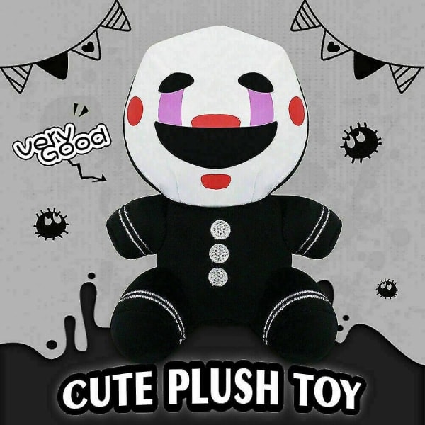 Fnaf Five Nights at Freddy's Plyschdocka Plysch Mjuk Leksak Barn (FMY) The Puppet The Puppet