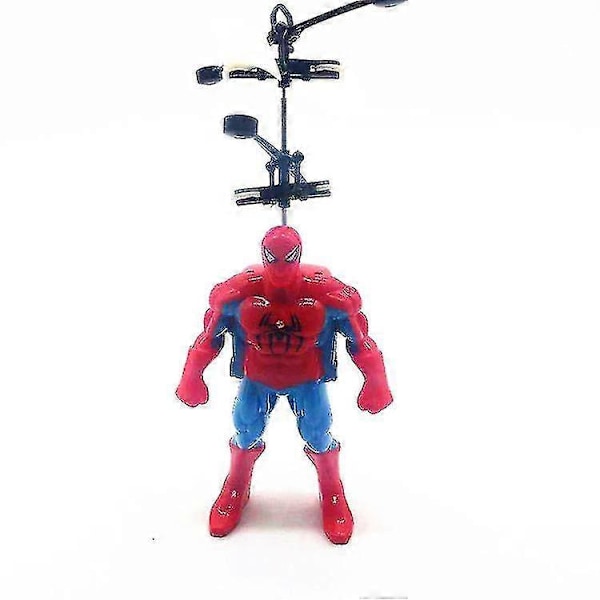 Spiderman Leksak Induktionsflygplan Flygande Helikopter Snabbdrönare Leksaker Blå Cod Kk5555