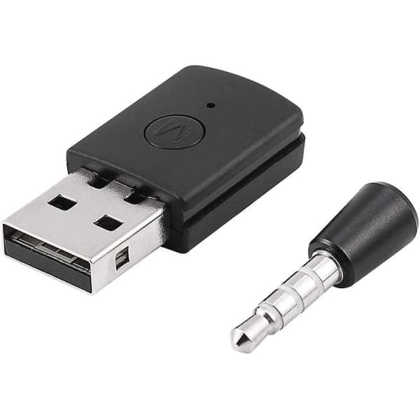 Ps4 Bluetooth-adapter - Mini USB 4.0 Bluetooth-headset-adapter Mini trådlös mikrofon Bluetooth D svart