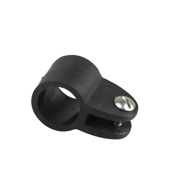 Bimini-katon hanat 12 kpl/setti 1'' korkealujuinen nylonmuovi Merivarusteet Musta Style F