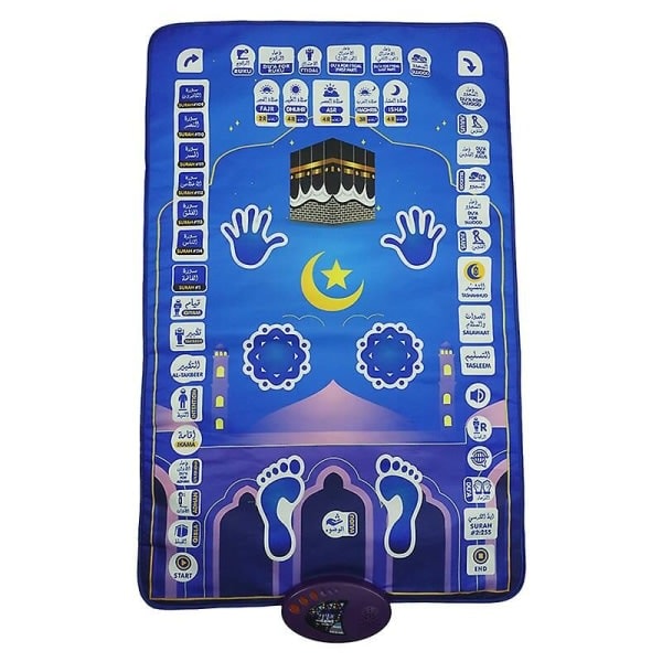 Bitar Children Adult Educational Prayer Mat Reading Mat Teaching Mp3 Electronic Music Mat (41831CM)