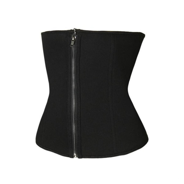 Sauna svedbælte til vægttab Neopren talje træner Body Sha sort S blackL XL