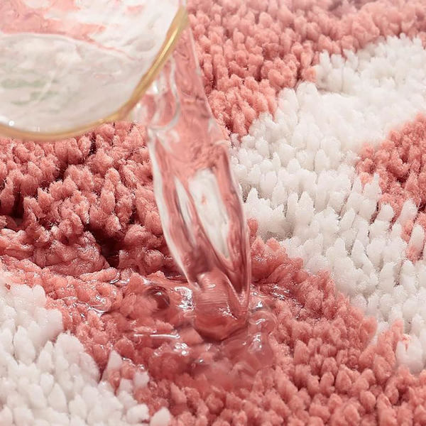 Fersken Bademåtte, Sjov Sød Bademåtte Peachy Clean Bademåtte, Skridsikker Vaskbar Peachy Fodmåtte Dørmatte