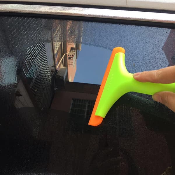 Silikon-Squeegee for Dusjdør i Glass, Vindusvask, Bilvannblad, Vannvisker, Dusjsqueegee, 5.9'' Blad