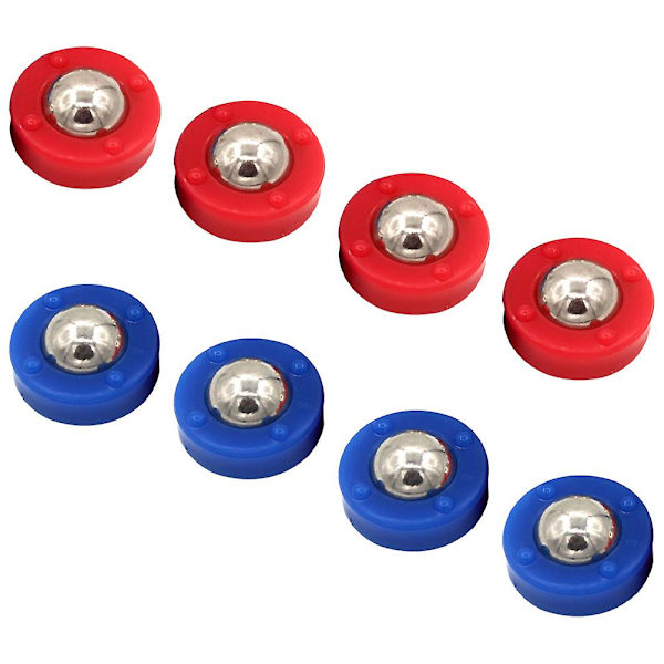 8 stk Fodboldartikler Rullende Kugler Bordfodbold Rulle Kugler Shuffleboard Curling Tilbehør