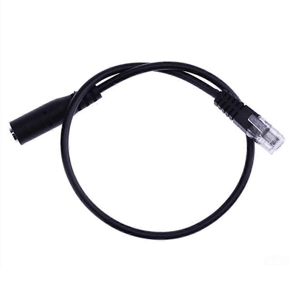 20cm 3.5mm OMTP Smartphone Headset till 4P4C RJ9/RJ10 Telefonadapterkabel